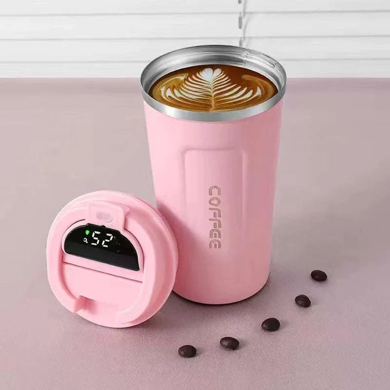 Smart Temperature Display Insulated Cup
