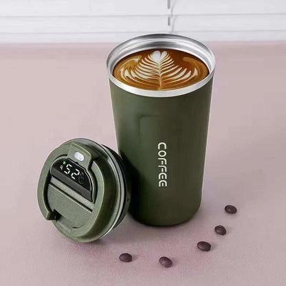 Smart Temperature Display Insulated Cup