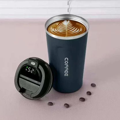 Smart Temperature Display Insulated Cup